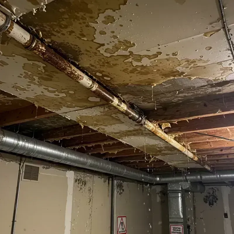 Ceiling Water Damage Repair in White Pigeon, MI